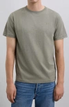 Scalpers Slub Tee In Brown