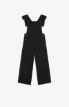 Scalpers Smart Dungaree Girls In Black