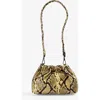 Scalpers Snake Purse Bag In Multi