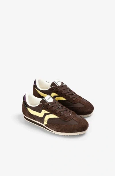 Scalpers Spring Nats Sneakers In Brown