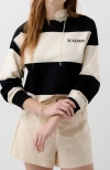 Scalpers Stripes Sweater In Black