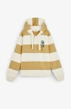Scalpers Stripesskullhoodie Kids In Multi