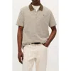 Scalpers Summer Stripes Polo In Brown