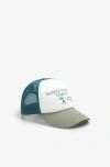 Scalpers Swim Club Trucker Cap In Green