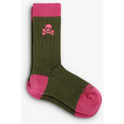 Scalpers Kids'  Temba M Socks Girls In Green