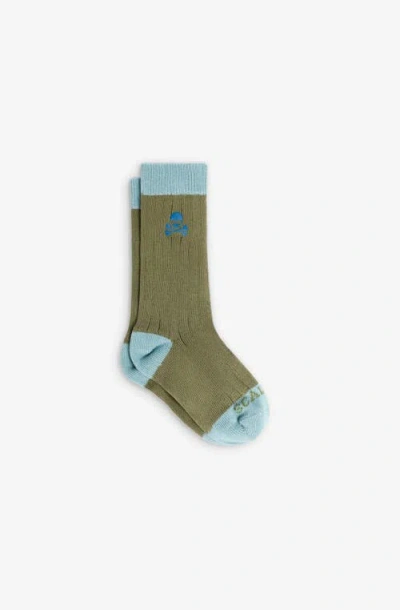 Scalpers Temba M Socks Kids In Green