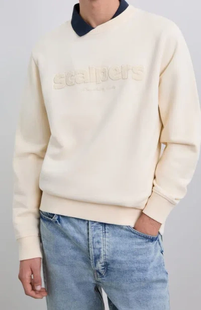 Scalpers Terry Sweater In Neutral