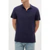 Scalpers Thin Polo In Blue