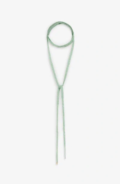 Scalpers Kids'  Tie Beads Necklace In Green