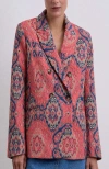 Scalpers Trize Blazer In Pink