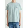 Scalpers Washed Effect Printed T-shirt In Blue