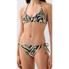Scalpers Zebra Bikini In Animal Print