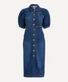 Shop Scamp & Dude Women's Indigo Plait Detail Denim Dress