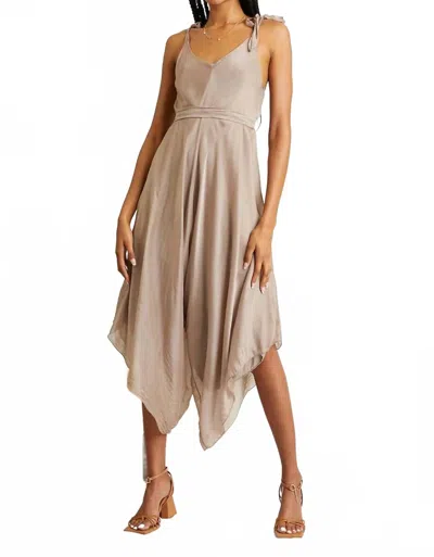 Scandal Italy Nova Jumpsuit In Taupe In Neutral