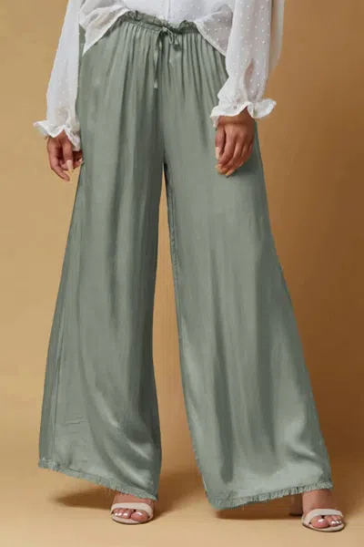 Scandal Italy Women's Lola Pants In Sage Green