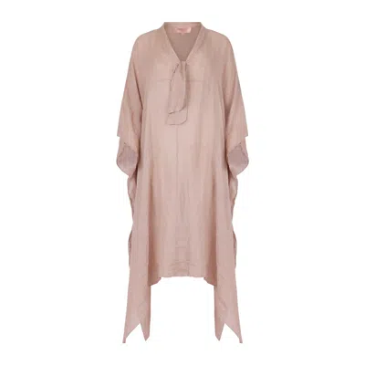 Scandal Italy Women's Vela Kaftan In Blush In Neutral
