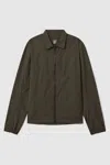 Scandinavian Edition Lightweight Jacket In Dark Olive