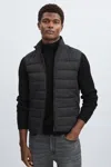 Scandinavian Edition Padded Down Gilet In Black