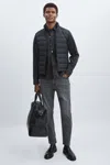 Scandinavian Edition Padded Down Gilet In Dark Blue