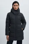 Scandinavian Edition Padded Parka In Midnight