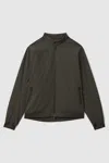 Scandinavian Edition Waterproof Harrington-style Jacket In Dark Olive