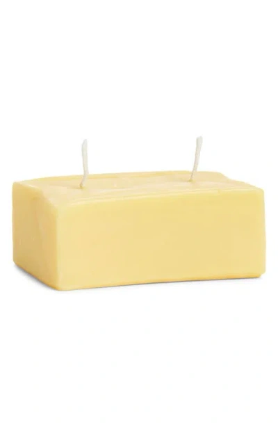 Scandles Butter Candle In Yellow