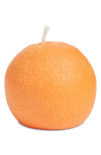 Scandles Large Orange Candle