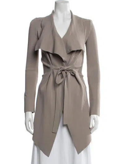 Pre-owned Scanlan Theodore Biker Jacket In Neutral