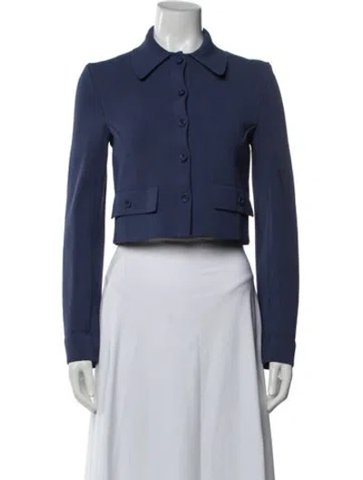 Pre-owned Scanlan Theodore Blazer In Blue
