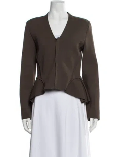 Pre-owned Scanlan Theodore Blazer In Brown