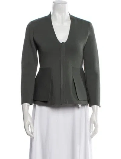 Pre-owned Scanlan Theodore Blazer In Green