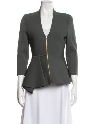 Pre-owned Scanlan Theodore Blazer In Green