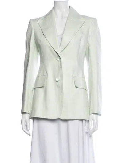 Pre-owned Scanlan Theodore Blazer In Green