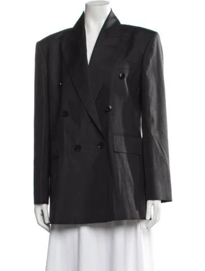 Pre-owned Scanlan Theodore Blazer In Grey