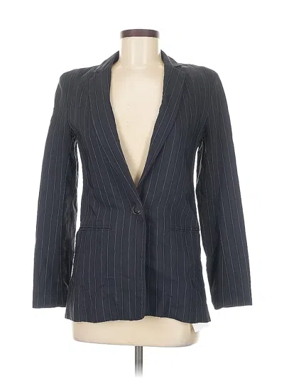 Pre-owned Scanlan Theodore Blazer Jacket In Blue