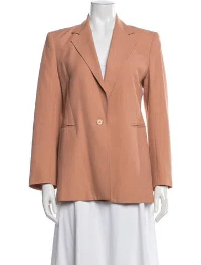 Pre-owned Scanlan Theodore Blazer In Orange