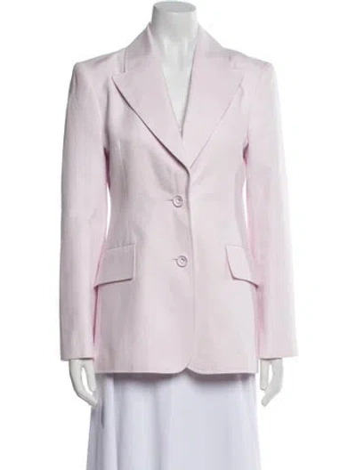 Pre-owned Scanlan Theodore Blazer In Pink