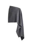 Scanlan Theodore Cape Scarf In Grey