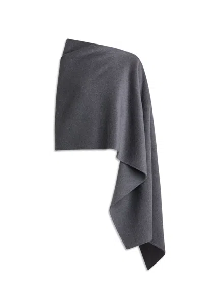 Scanlan Theodore Cape Scarf In Grey