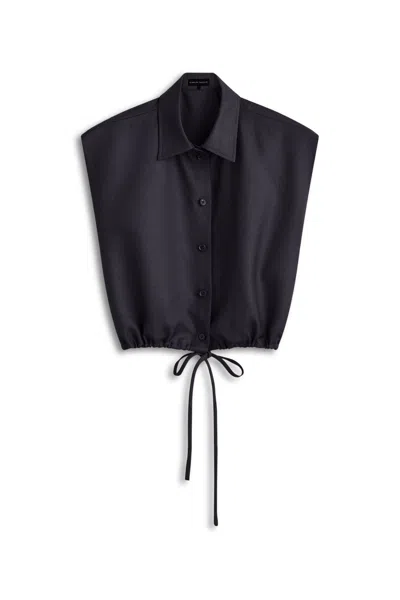 Scanlan Theodore Cargo Crop Shirt In Black