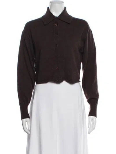 Pre-owned Scanlan Theodore Cashmere Sweater In Brown