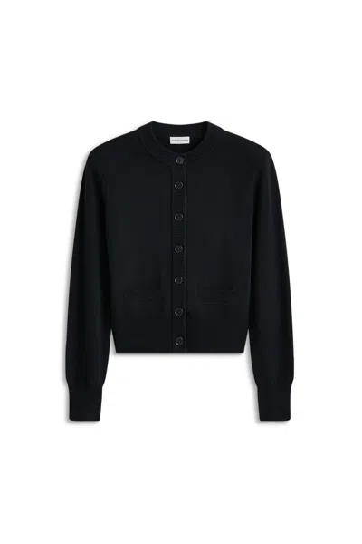 Scanlan Theodore Cashmere Wool Cardigan In Black