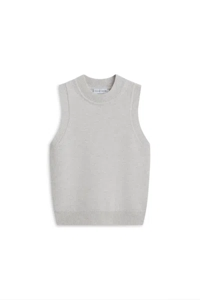 Scanlan Theodore Cashmere Wool Slim Tank In Chiffon