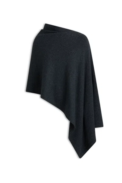 Scanlan Theodore Cashmere Wool Wrap In Pepper