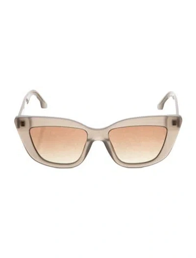 Pre-owned Scanlan Theodore Cat-eye Tinted Sunglasses