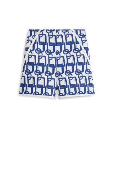 Scanlan Theodore Chain Print Short In Blue