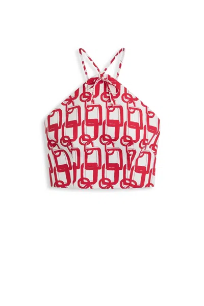 Scanlan Theodore Chain Print Top In Multi
