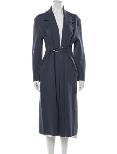 Pre-owned Scanlan Theodore Coat In Blue