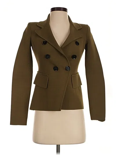 Pre-owned Scanlan Theodore Coat In Green