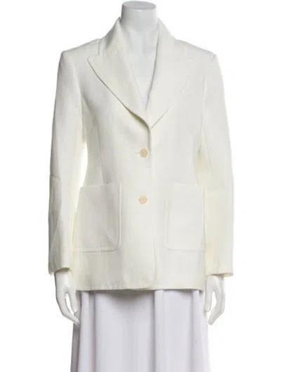 Pre-owned Scanlan Theodore Coat In Neutral